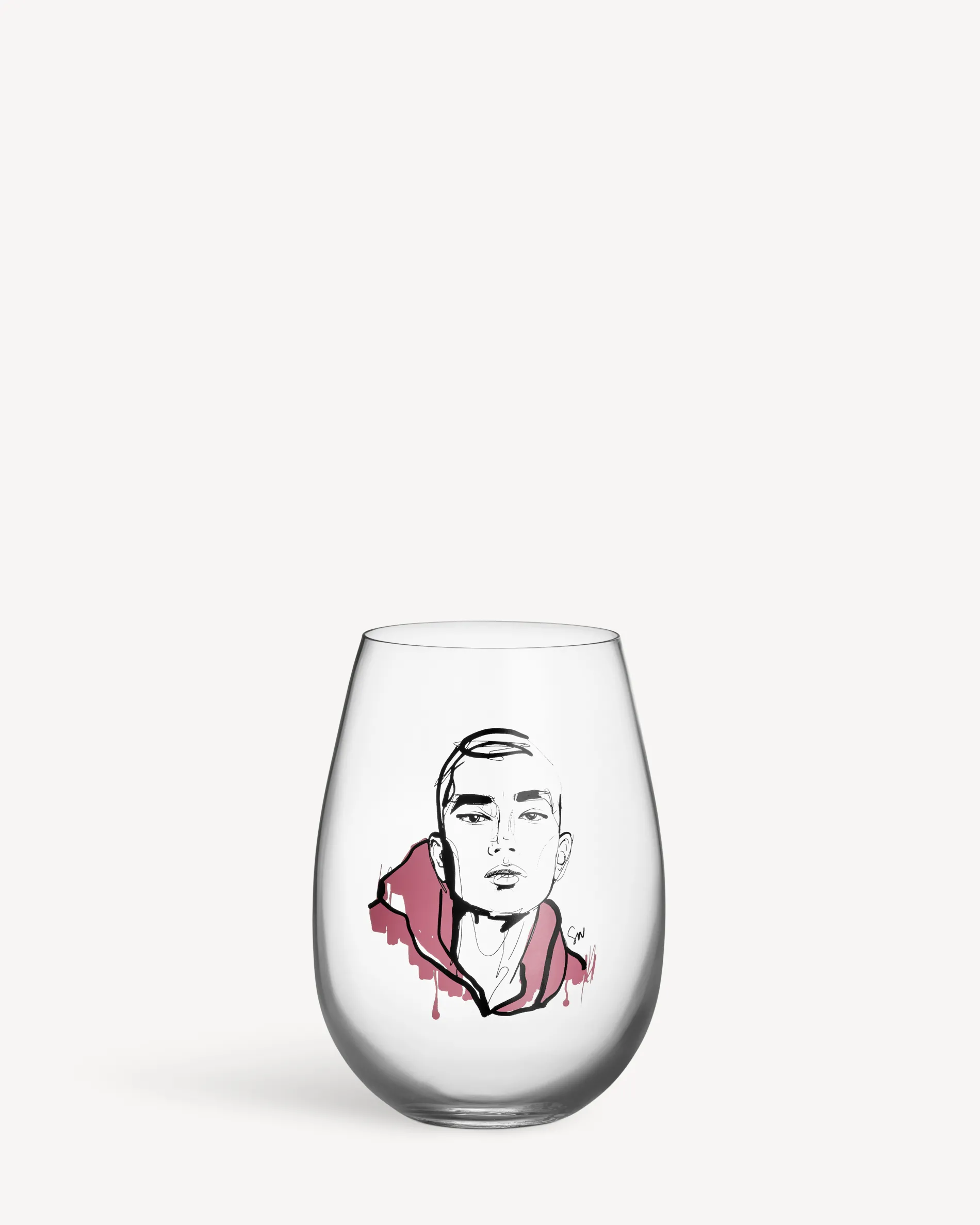 New All about you Close to Him tumblerglas soft pink 57cl 2-pack All About You|Glas
