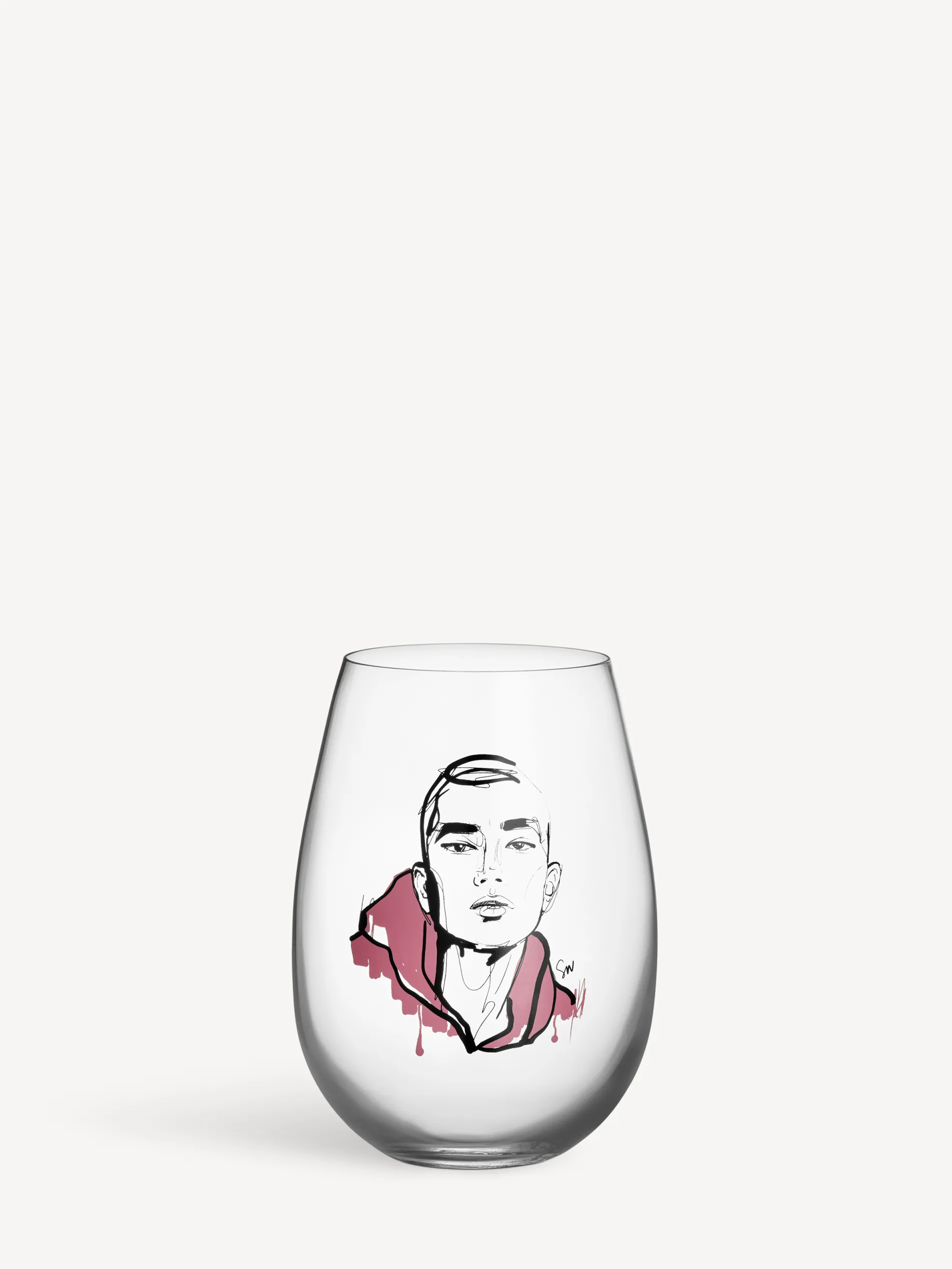 New All about you Close to Him tumblerglas soft pink 57cl 2-pack All About You|Glas