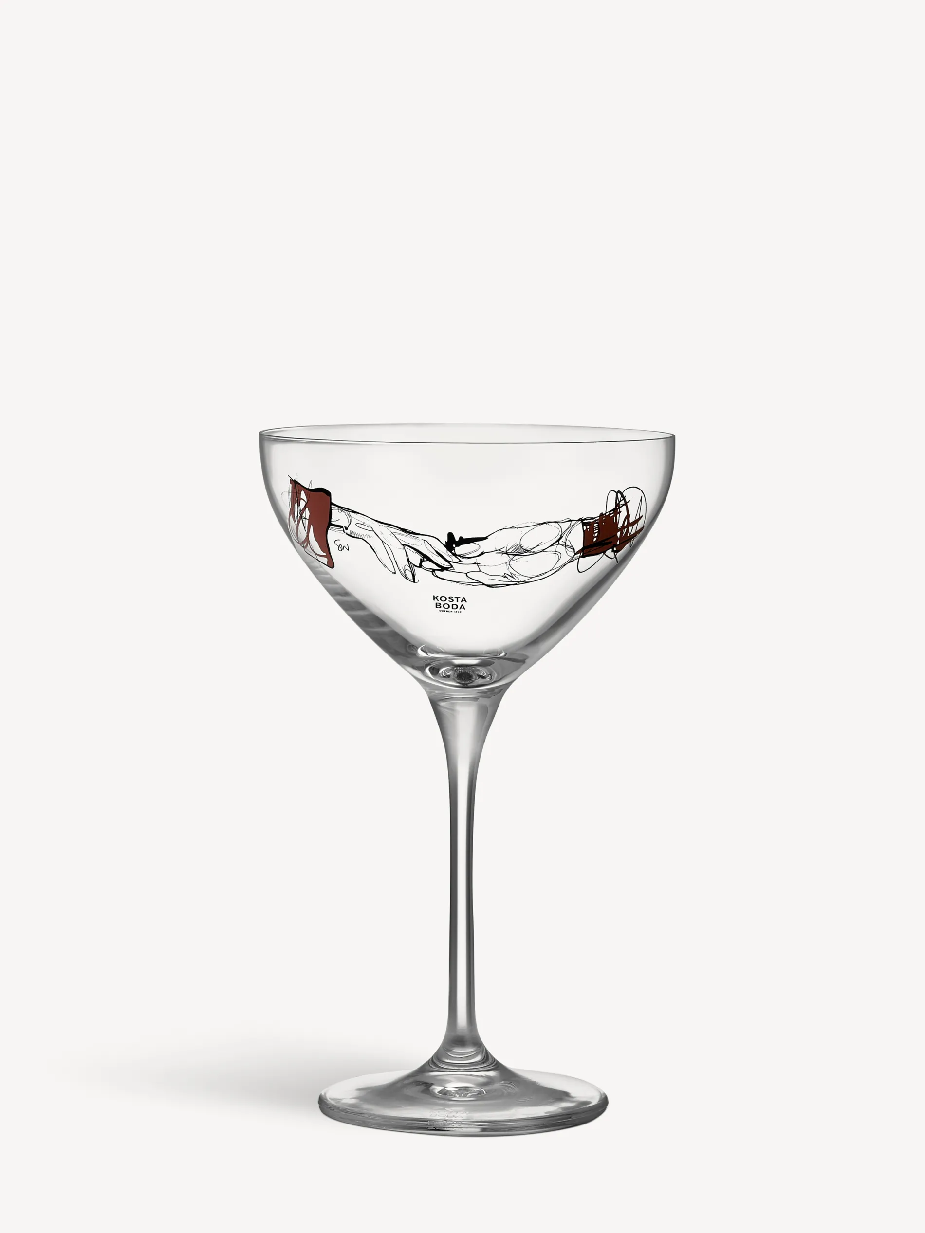 New All about you You and me together coupe champagneglas 32cl 4-pack All About You|Glas