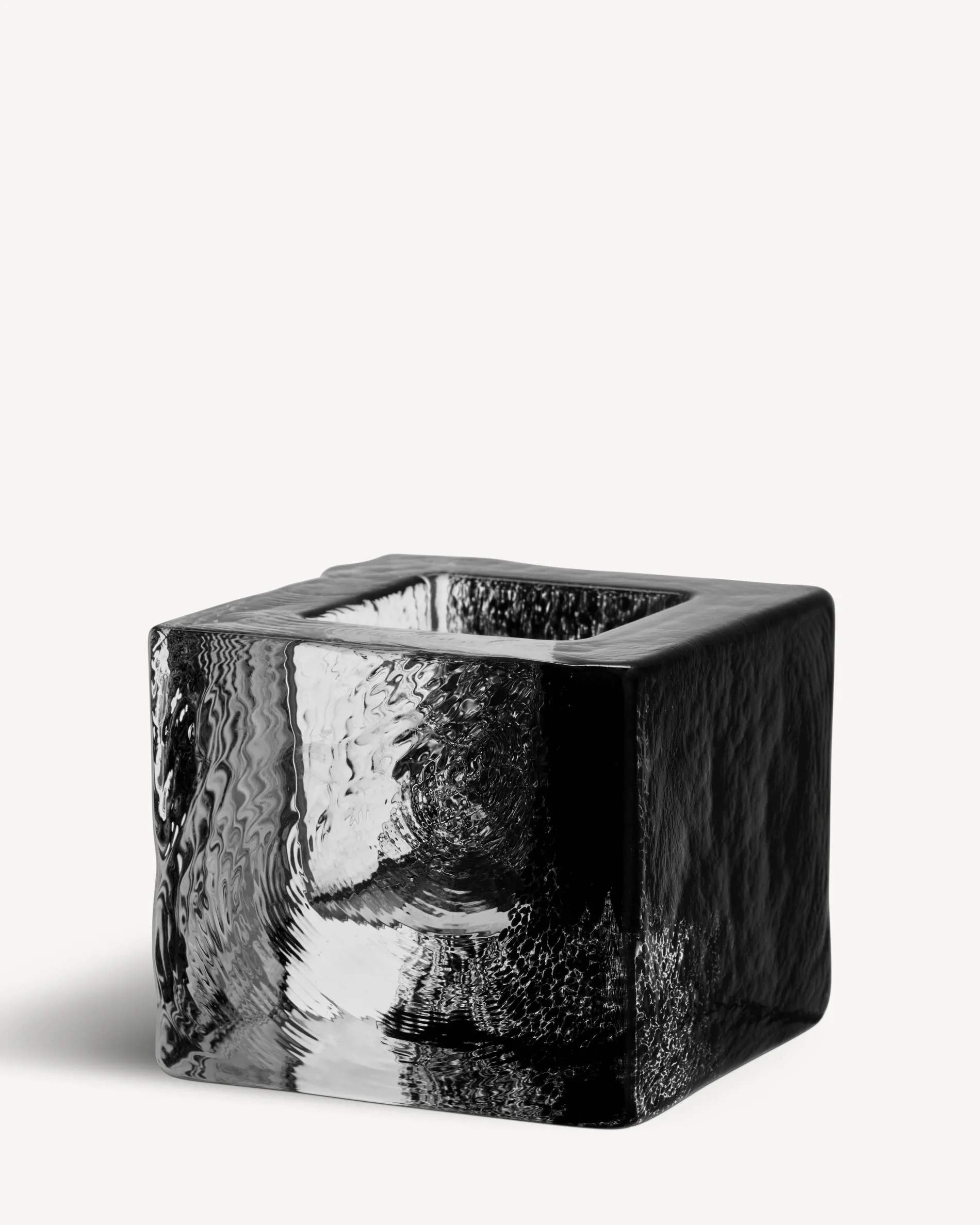 Hot Brick ljuslykta svart 75mm Brick|Ljuslyktor