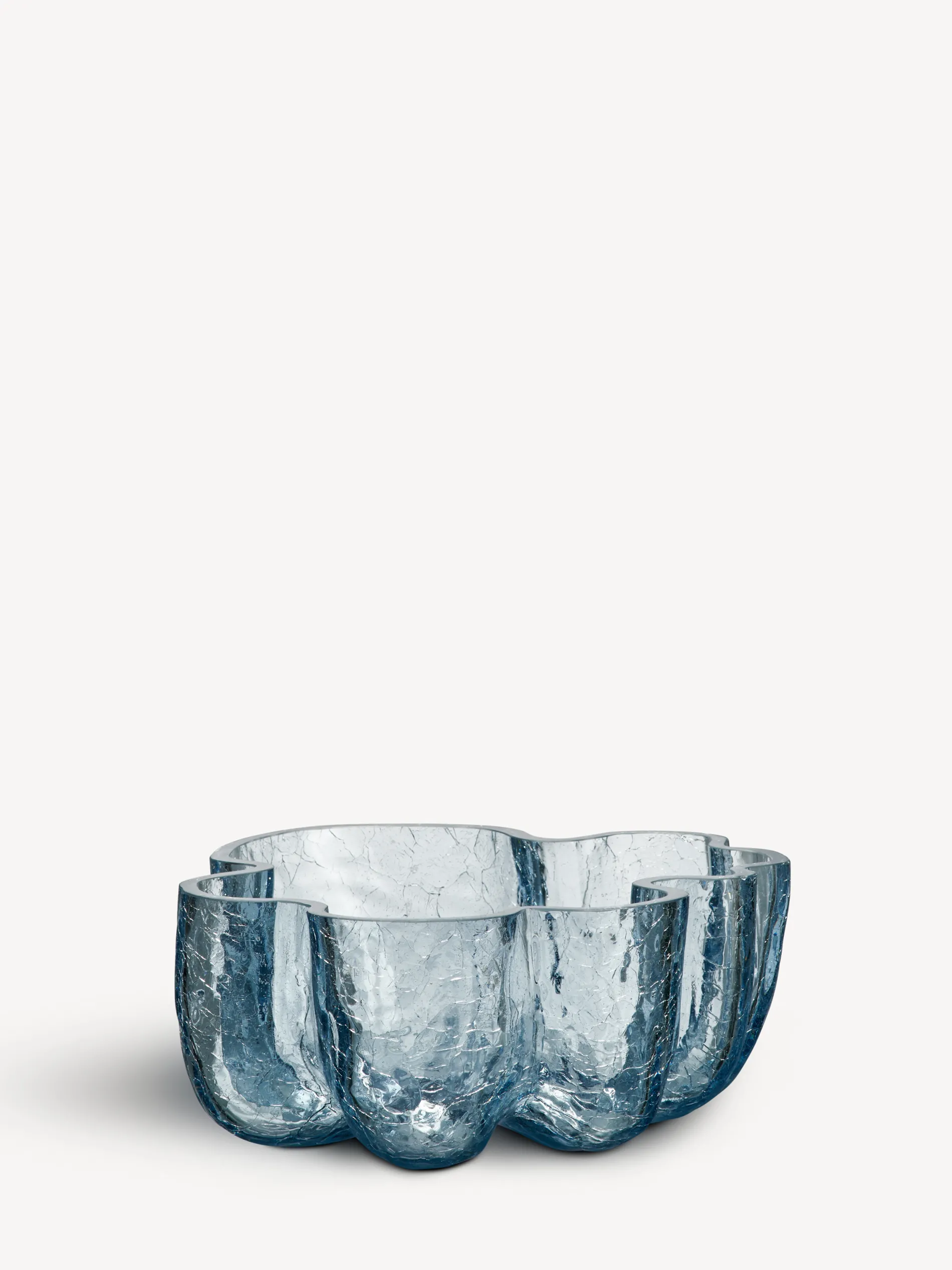 Discount Crackle skål cirkulärt glas 250mm Crackle|Vaser