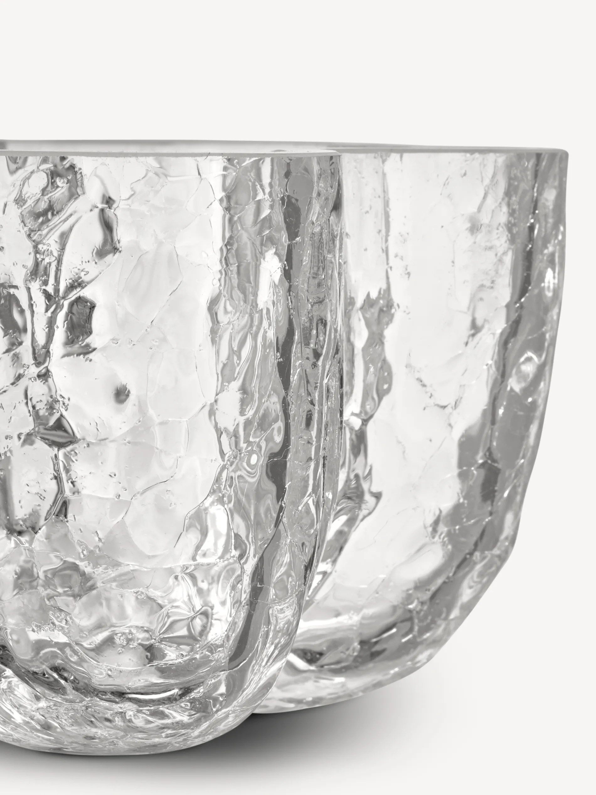 Hot Crackle skål 250mm Crackle|Vaser