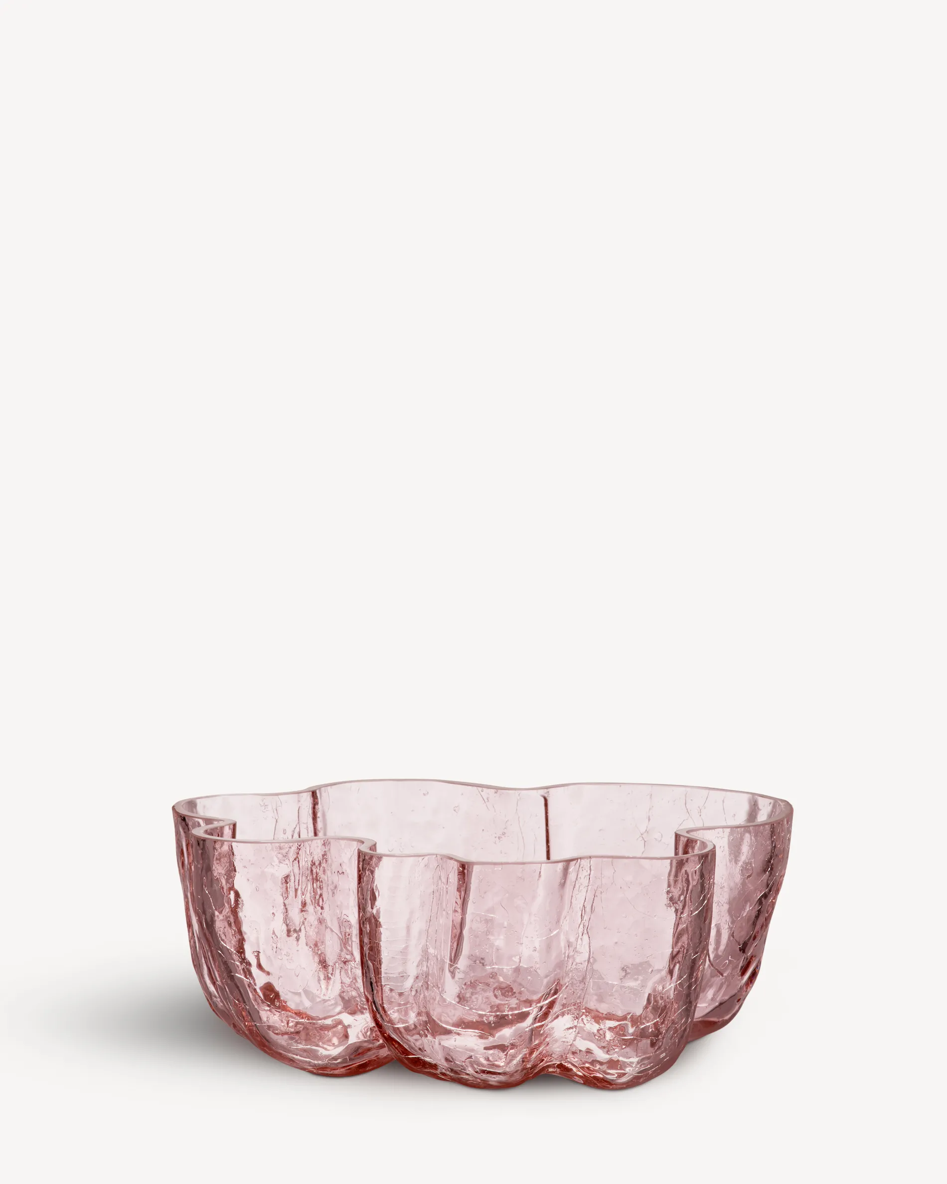 Clearance Crackle skål rosa 250mm Crackle|Dekorativa Objekt