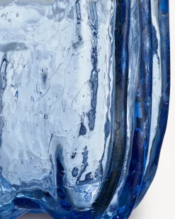 Fashion Crackle vas cirkulärt glas 175 mm Crackle|Vaser