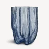 New Crackle vas cirkulärt glas 370mm Crackle|Vaser