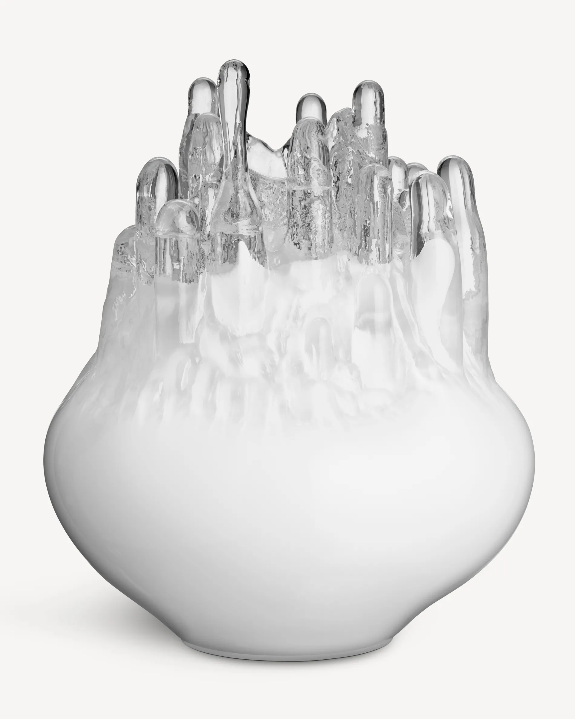 Clearance Polar ljuslykta vit 330mm Polar|Ljuslyktor
