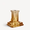 Fashion Rocky Baroque ljusstake bärnstensfärgat dis 150mm Rocky Baroque