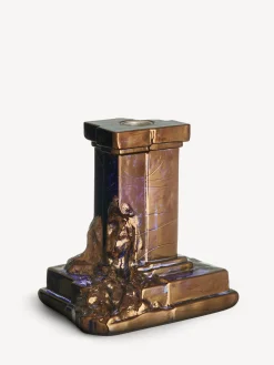 Outlet Rocky Baroque ljusstake glossy glaze 150mm Rocky Baroque
