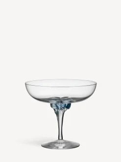 Hot Sugar dandy coupe champagneglas blå 32cl Sugar Dandy|Glas
