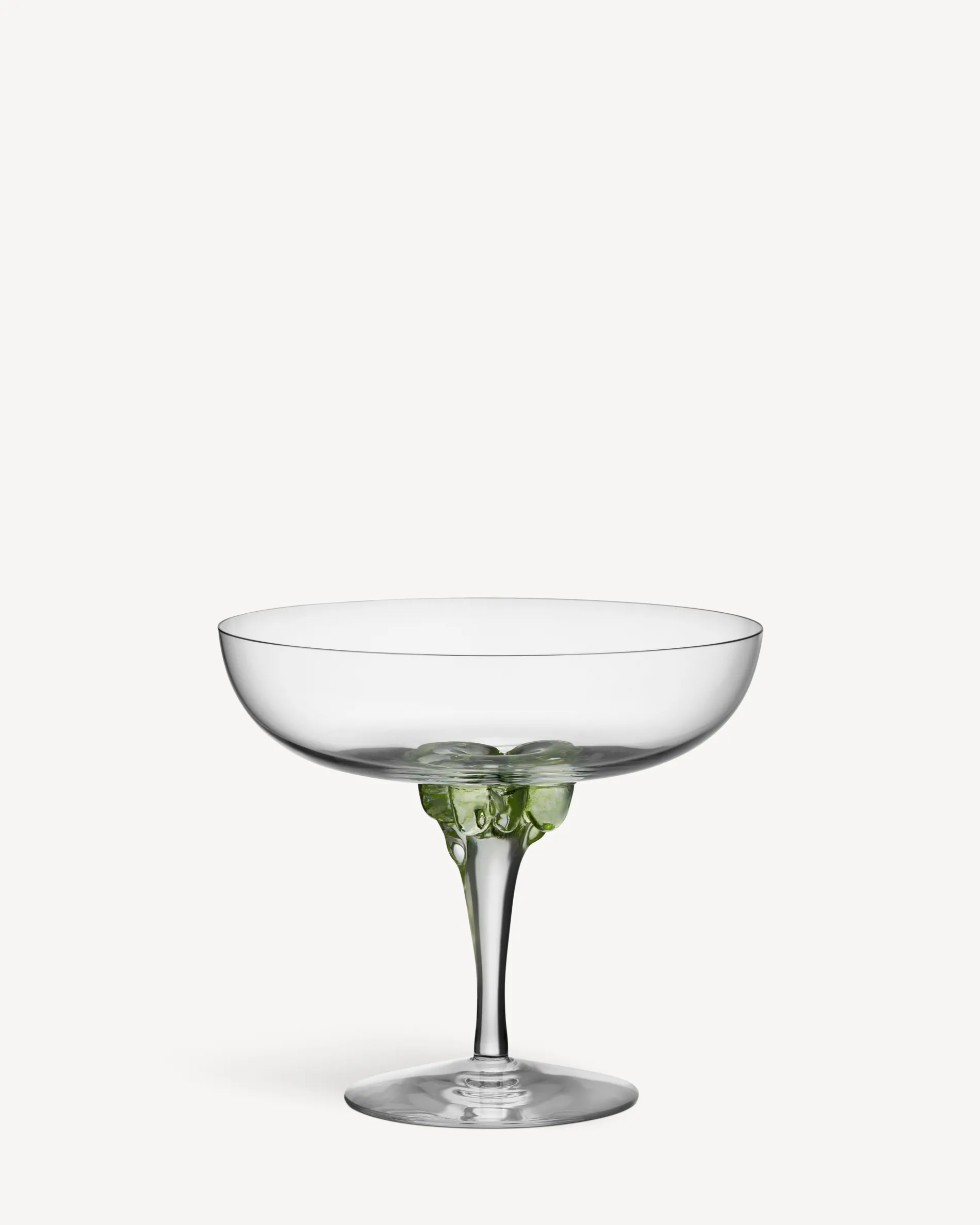 Fashion Sugar dandy coupe champagneglas grön 32cl 2-pack Sugar Dandy|Glas